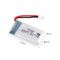 Un38.3 752540 Lithium Polymer Battery Pack 3.7v ricaricabile 500mah